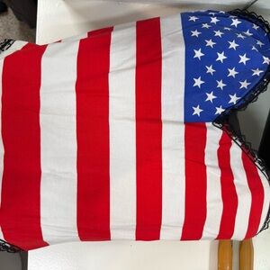 American Flag Print Corset